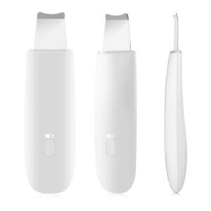 🆕 White Ultrasonic Skin Scrubber